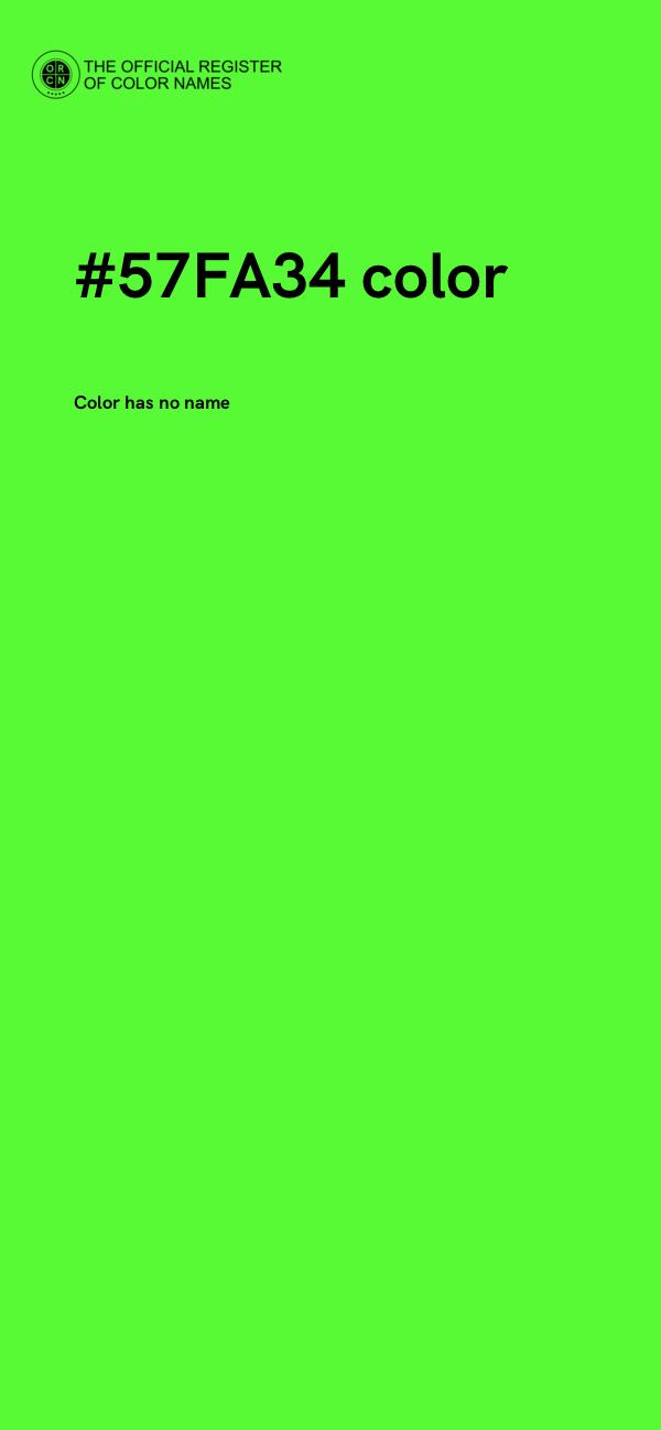 #57FA34 color image
