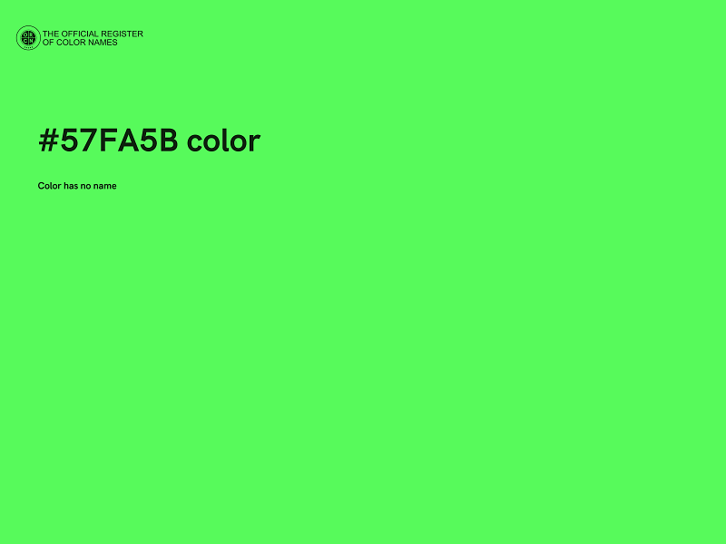 #57FA5B color image