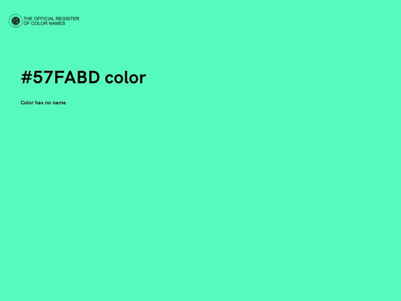 #57FABD color image