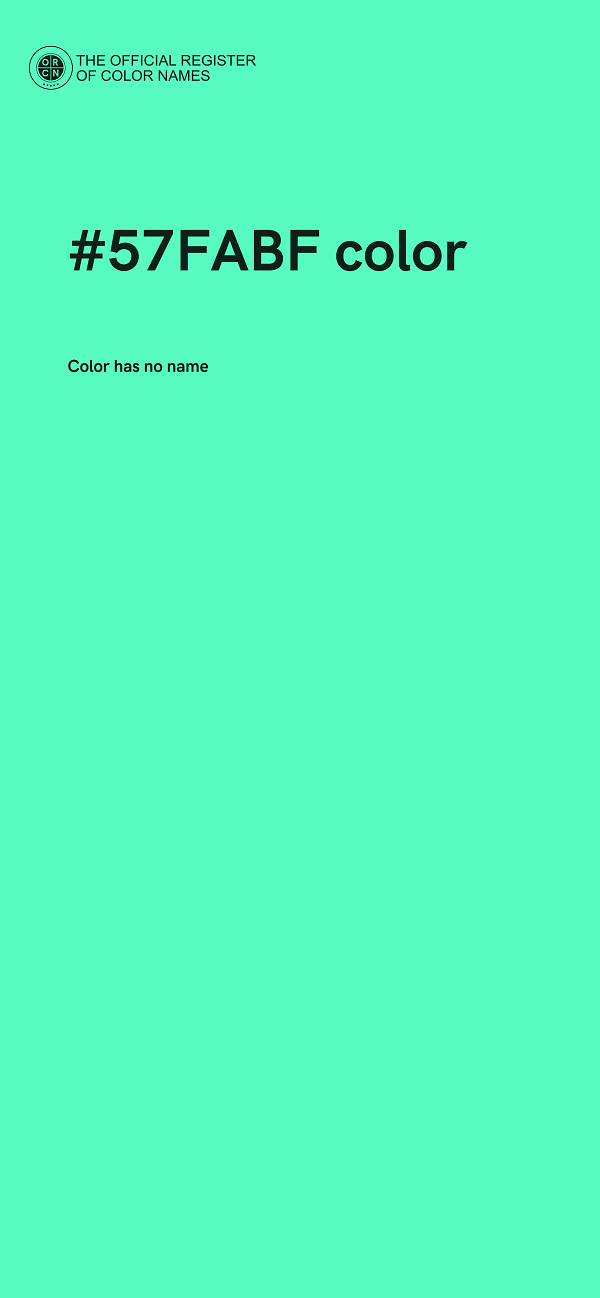 #57FABF color image