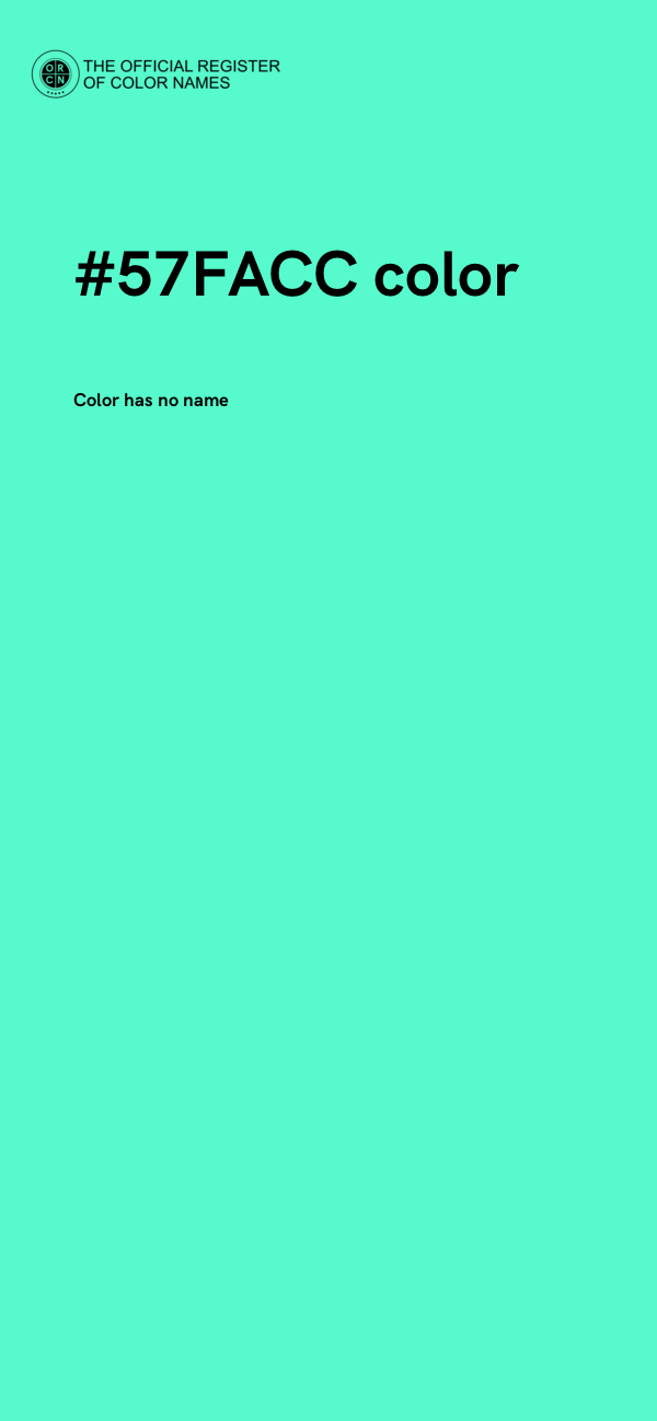 #57FACC color image