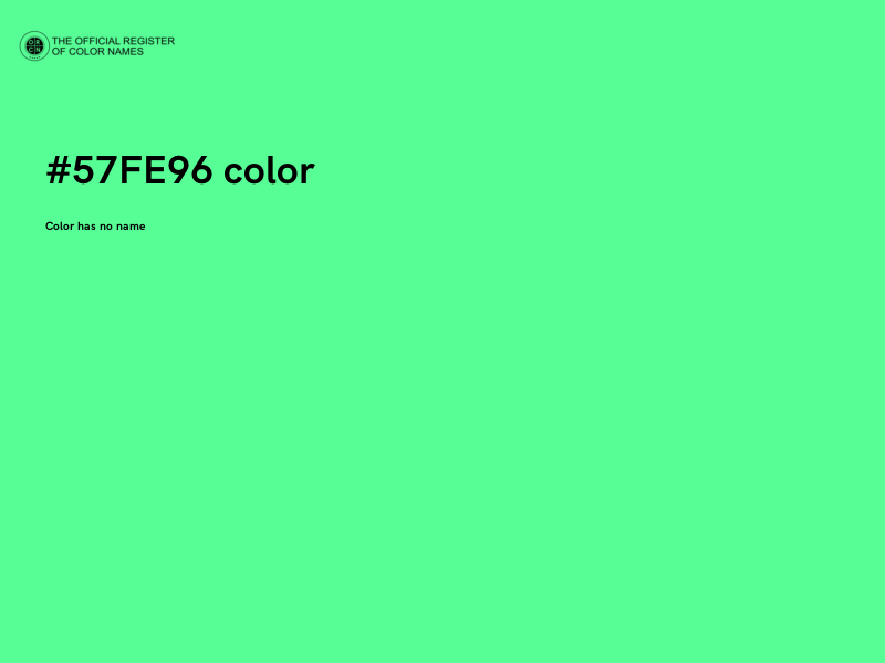 #57FE96 color image