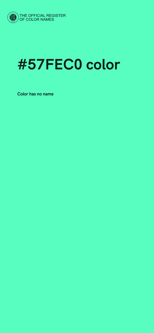 #57FEC0 color image