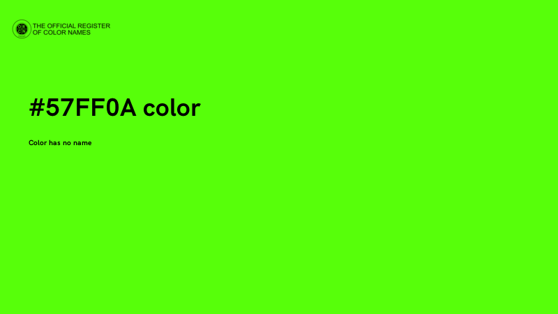 #57FF0A color image