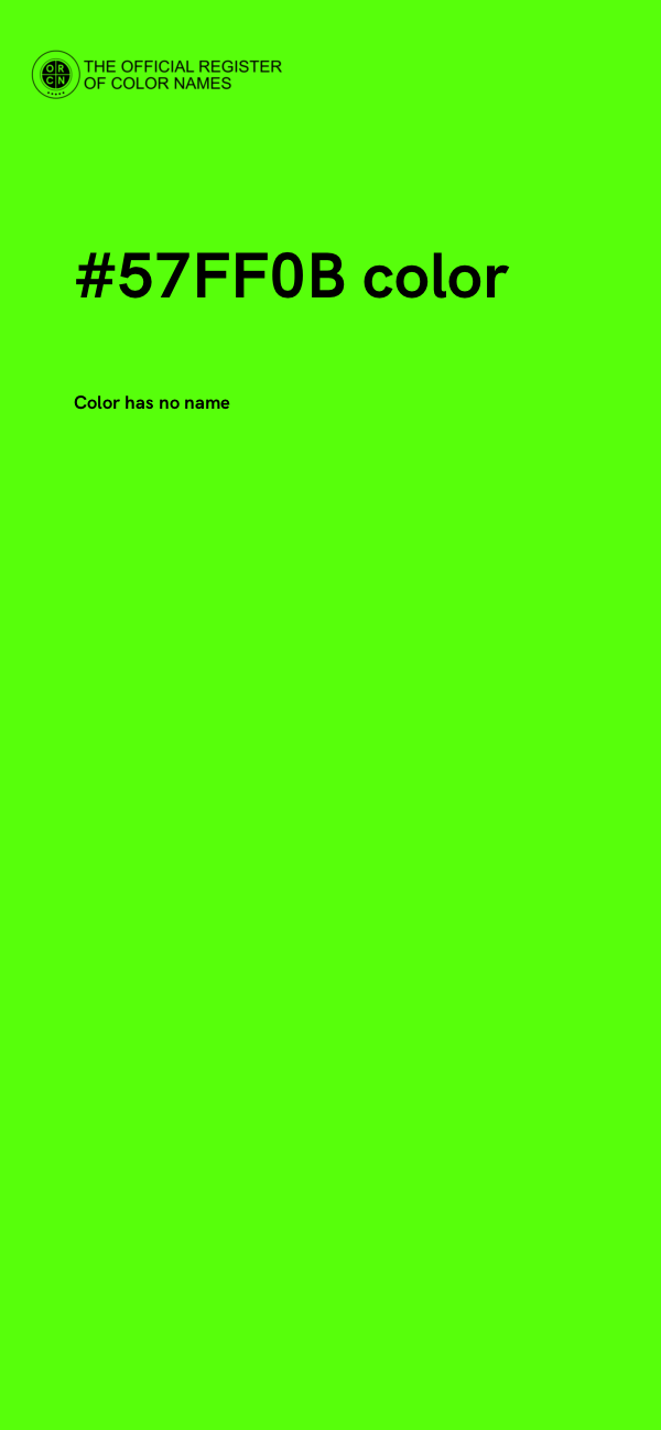 #57FF0B color image