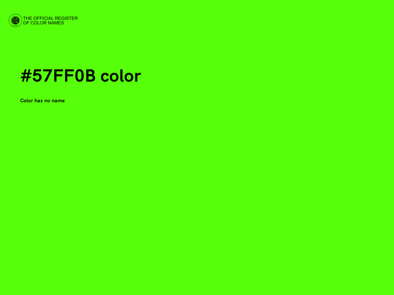 #57FF0B color image