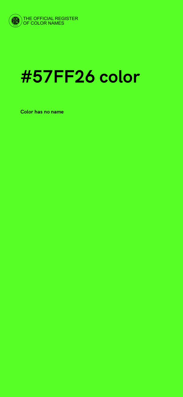 #57FF26 color image