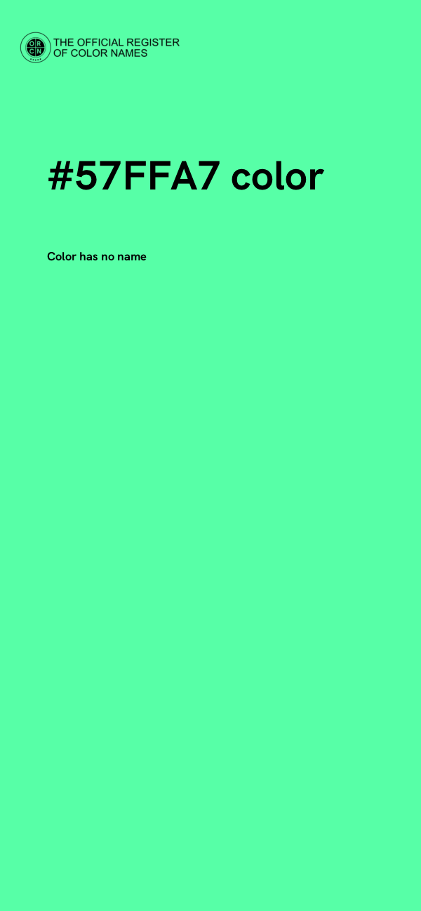 #57FFA7 color image