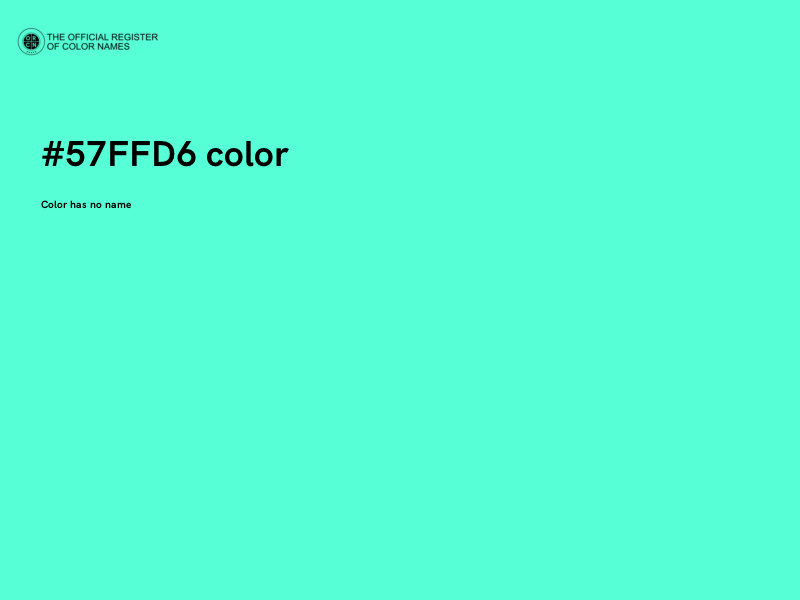 #57FFD6 color image