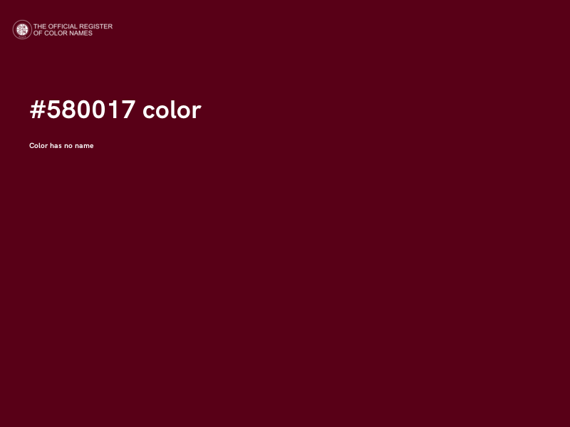 #580017 color image