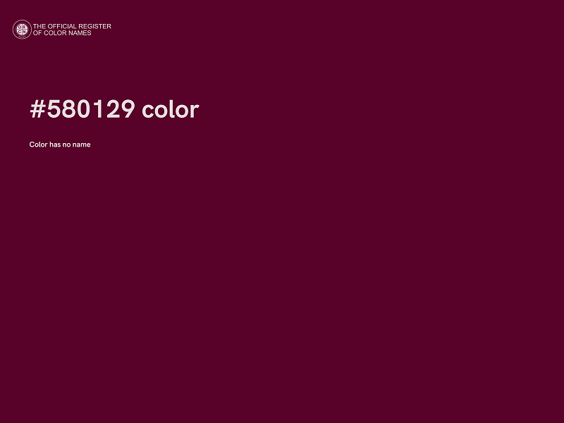 #580129 color image