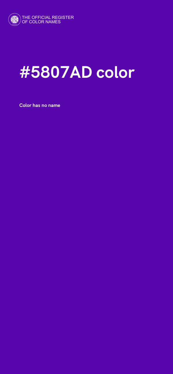 #5807AD color image