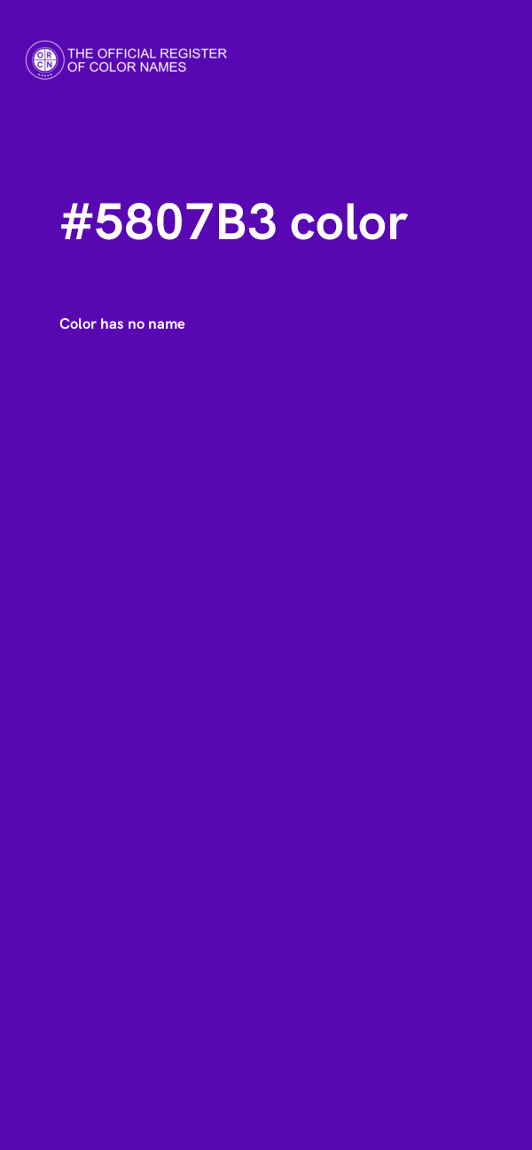 #5807B3 color image