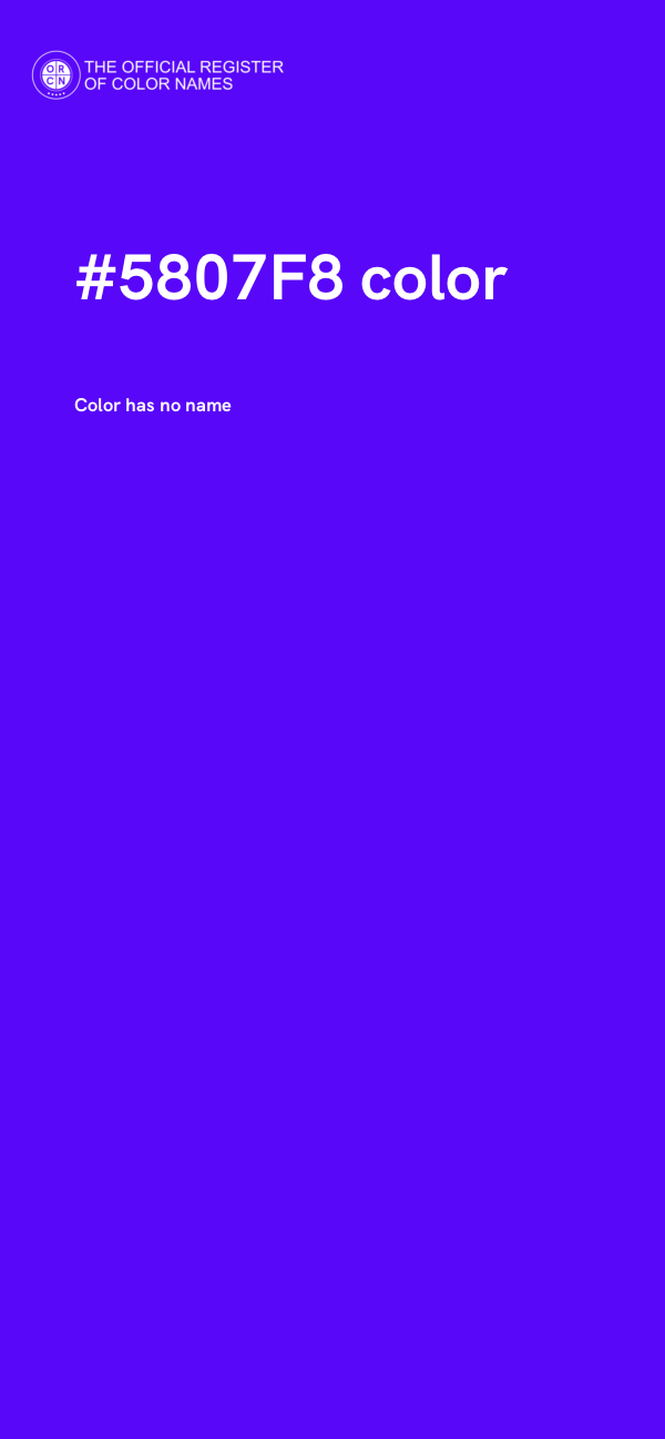 #5807F8 color image