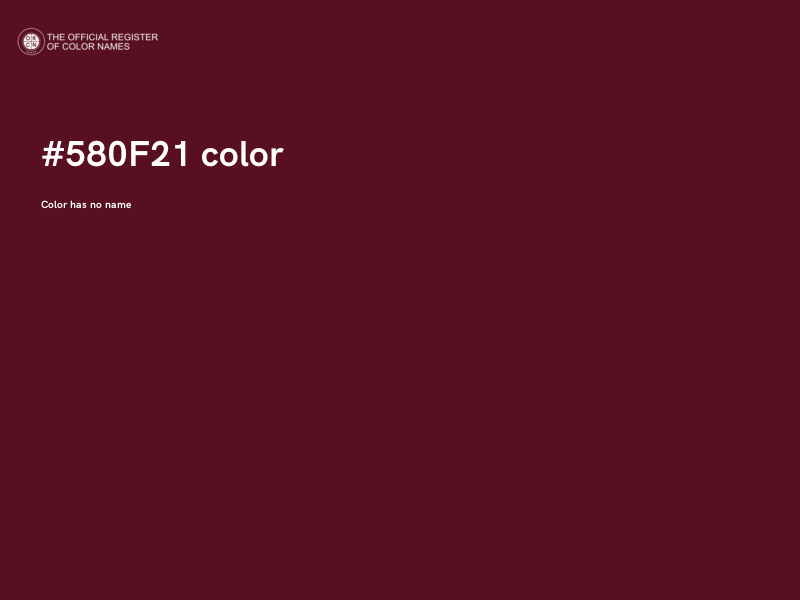 #580F21 color image