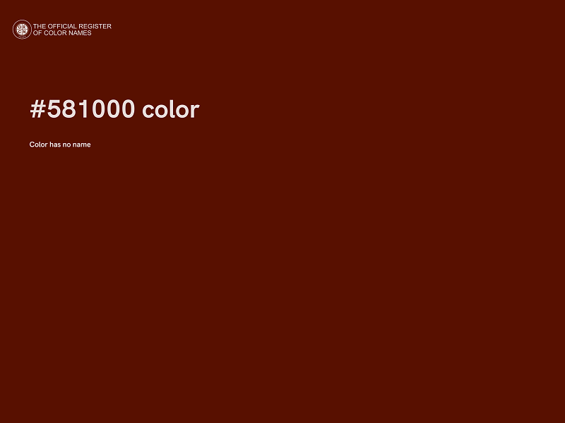 #581000 color image