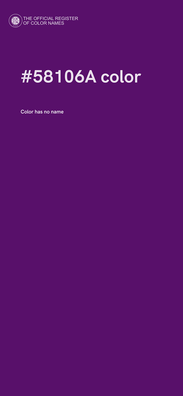 #58106A color image