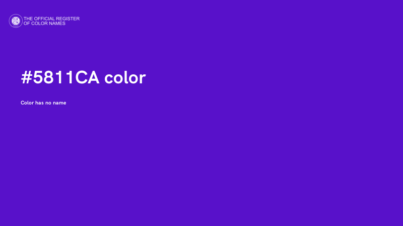 #5811CA color image