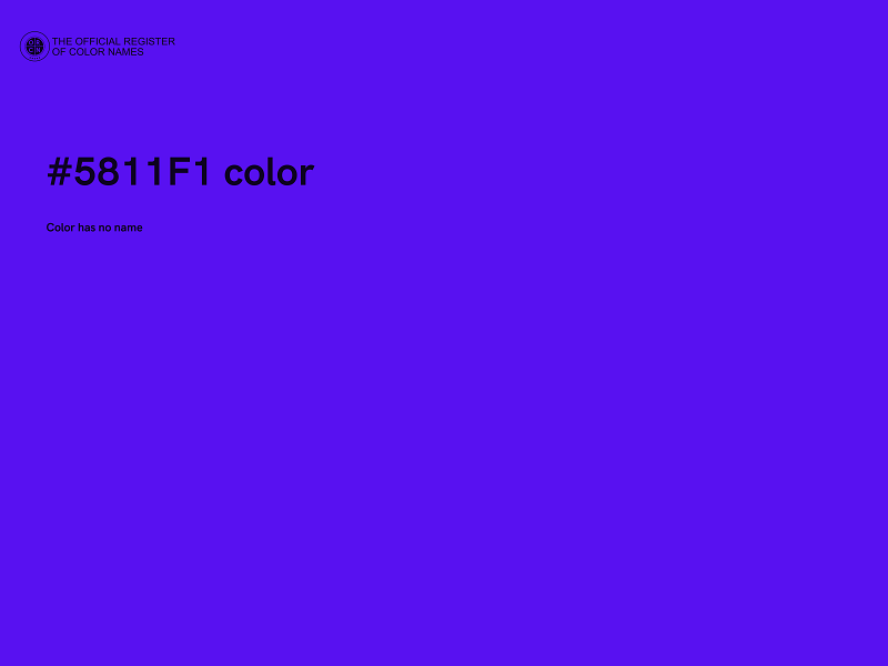 #5811F1 color image