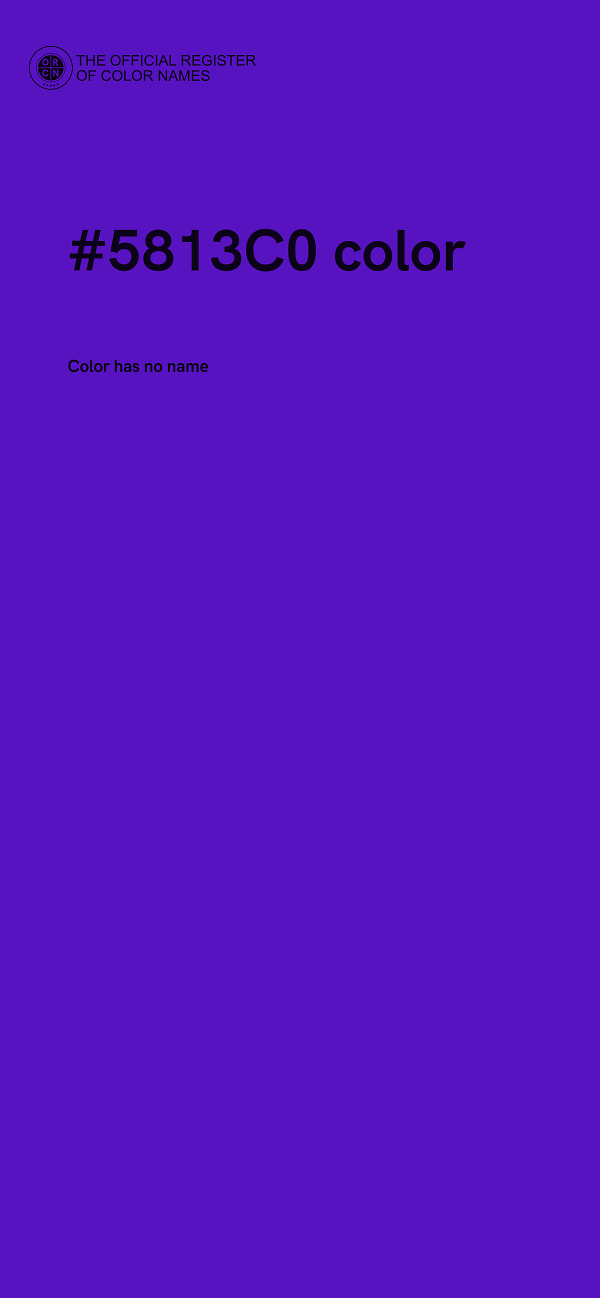 #5813C0 color image