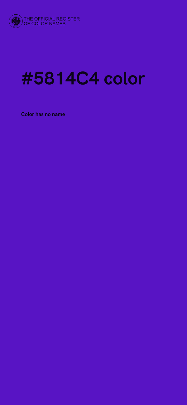 #5814C4 color image