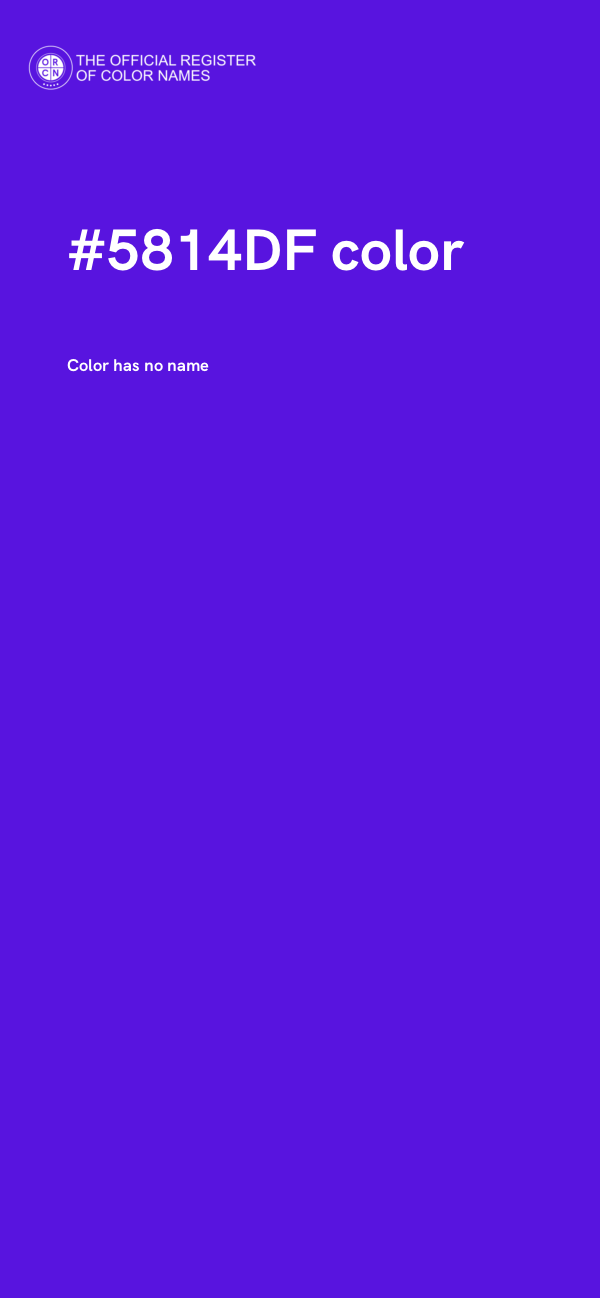 #5814DF color image