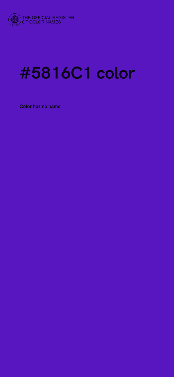 #5816C1 color image