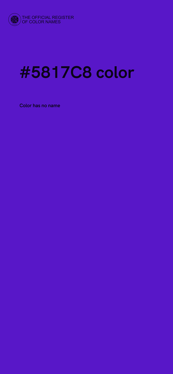 #5817C8 color image