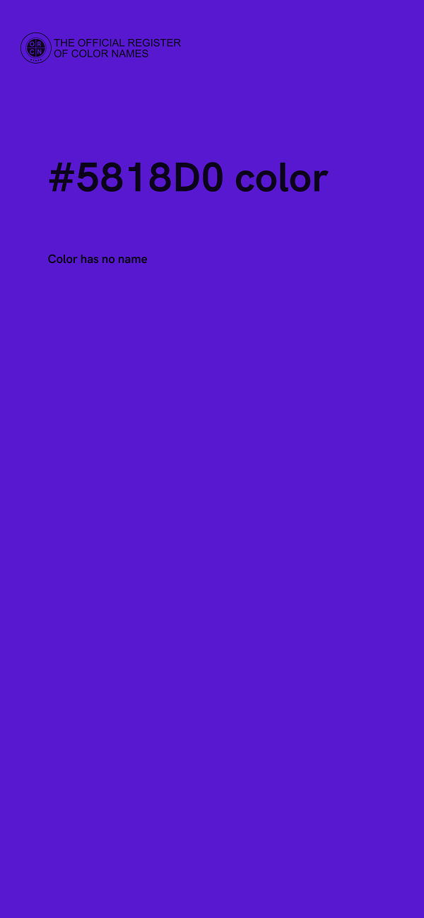 #5818D0 color image