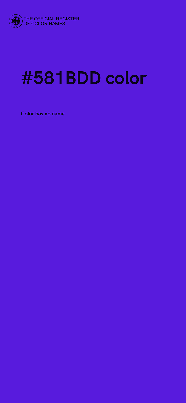 #581BDD color image