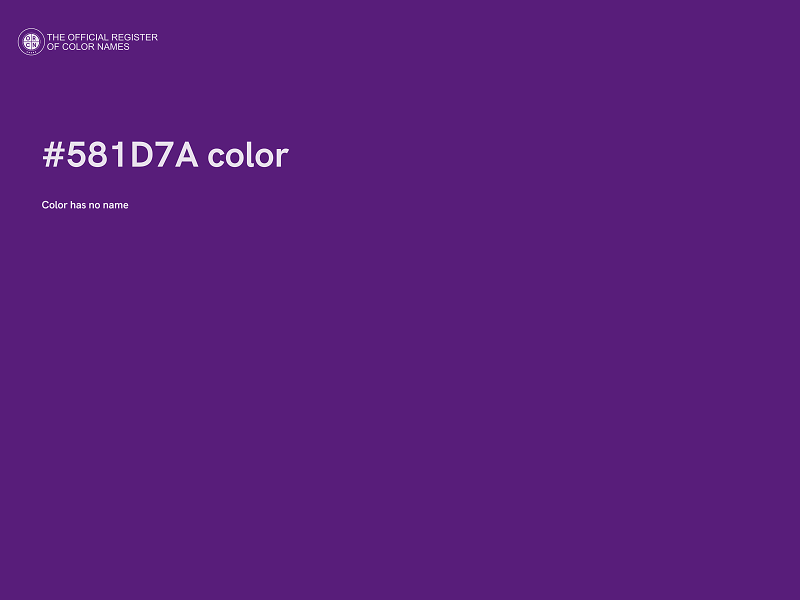 #581D7A color image