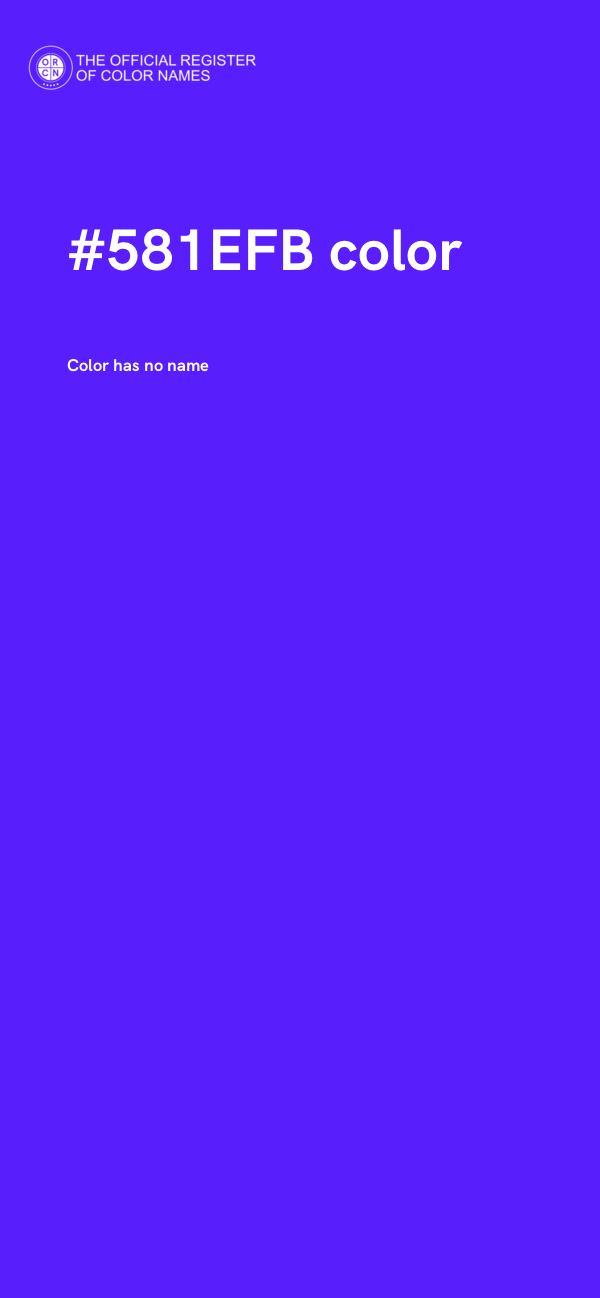 #581EFB color image