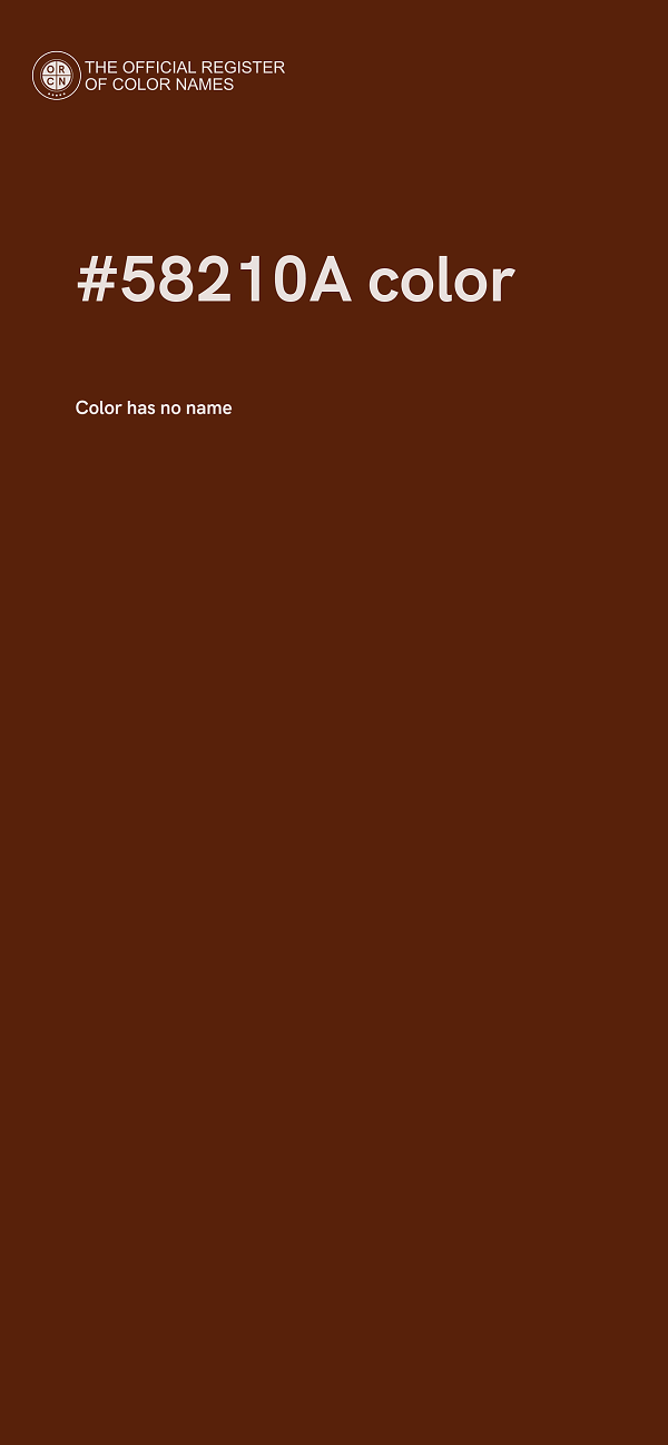 #58210A color image