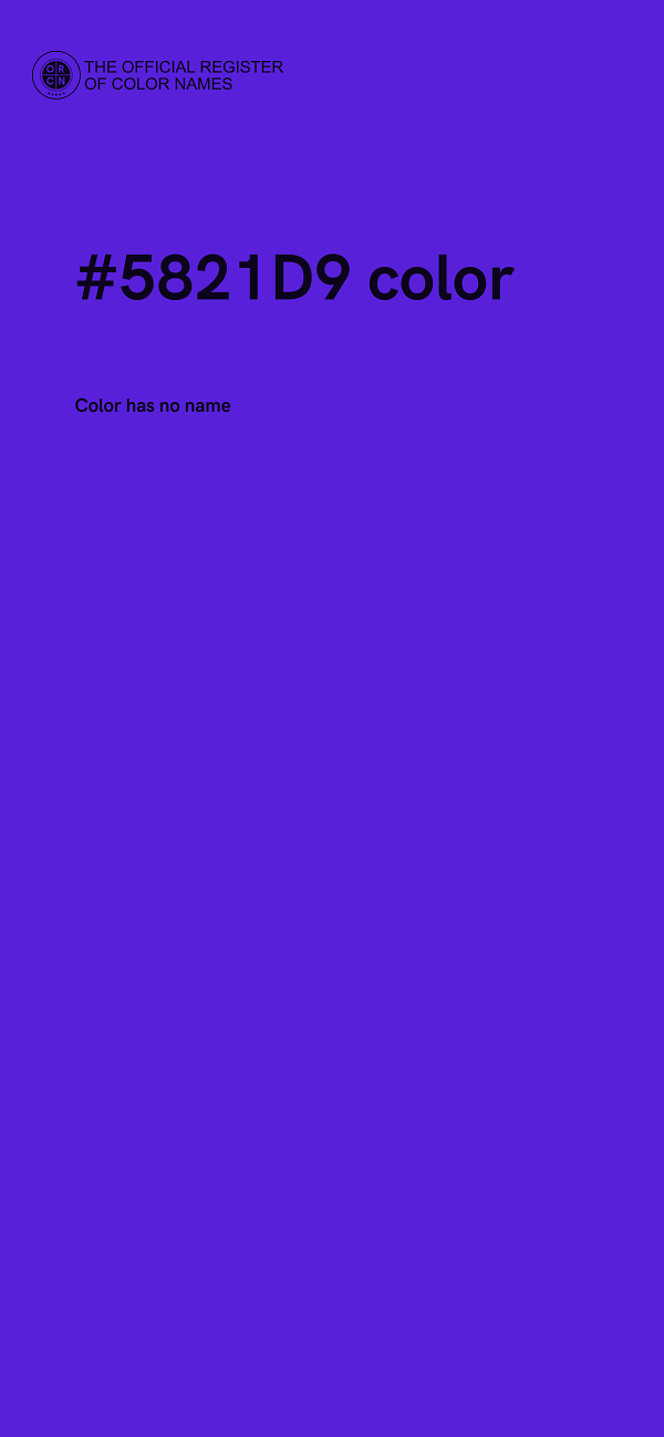#5821D9 color image