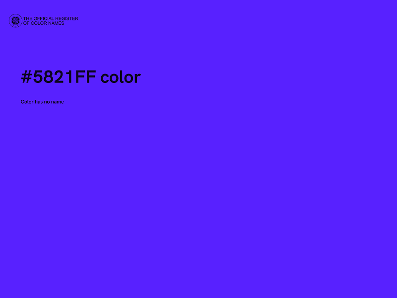 #5821FF color image