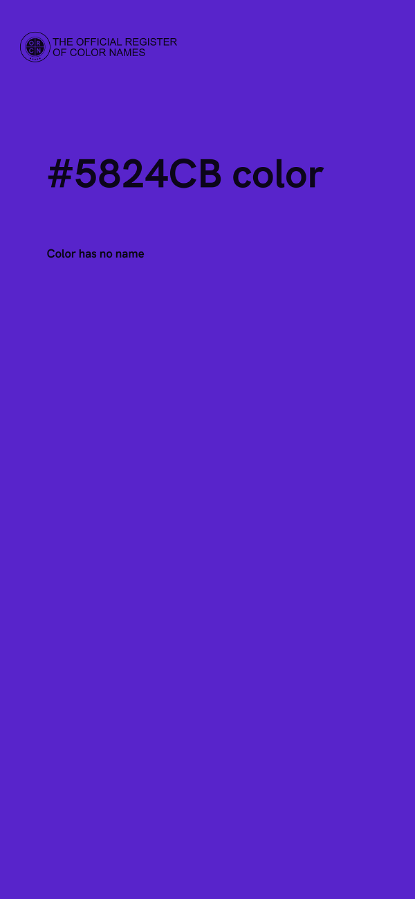 #5824CB color image