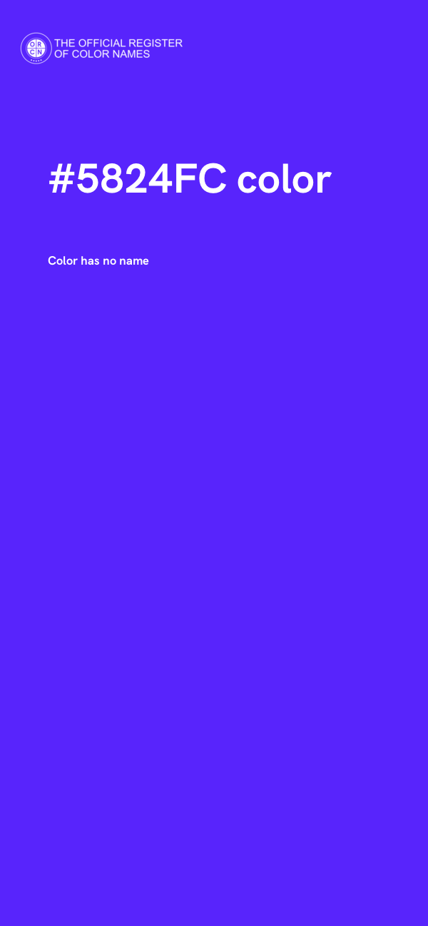 #5824FC color image
