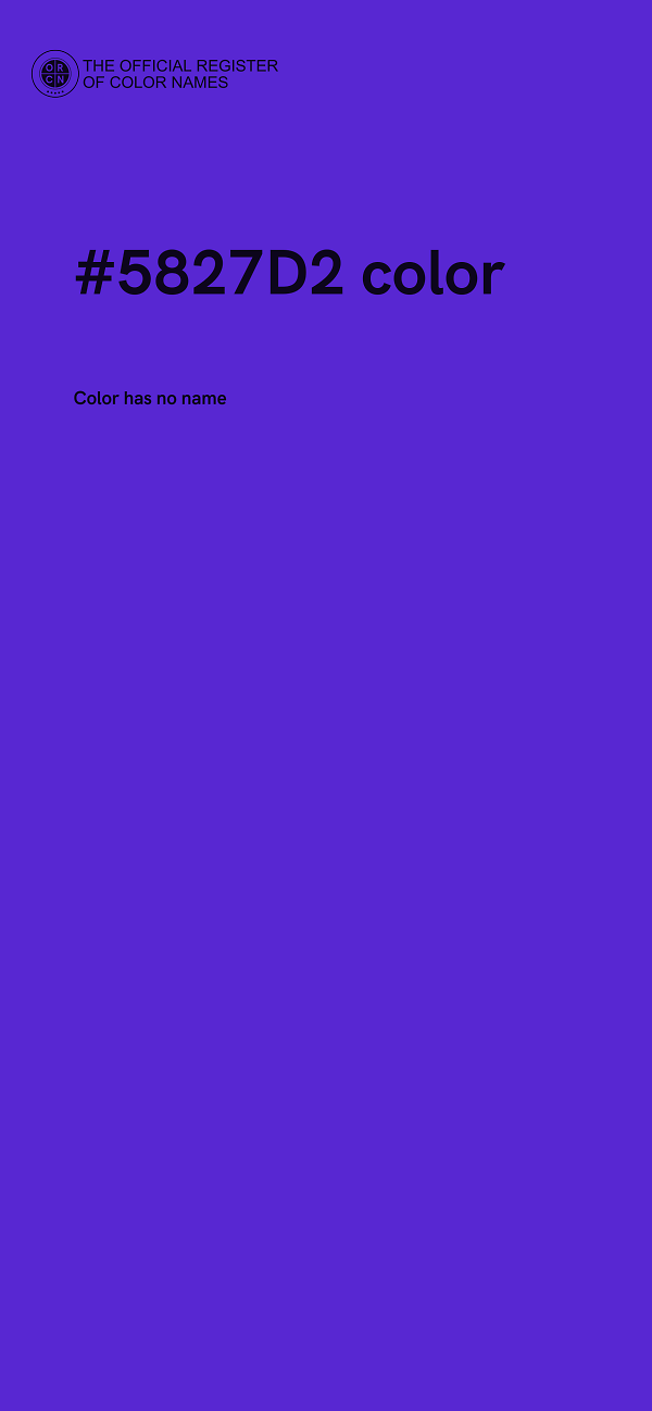 #5827D2 color image