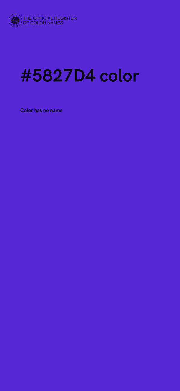 #5827D4 color image