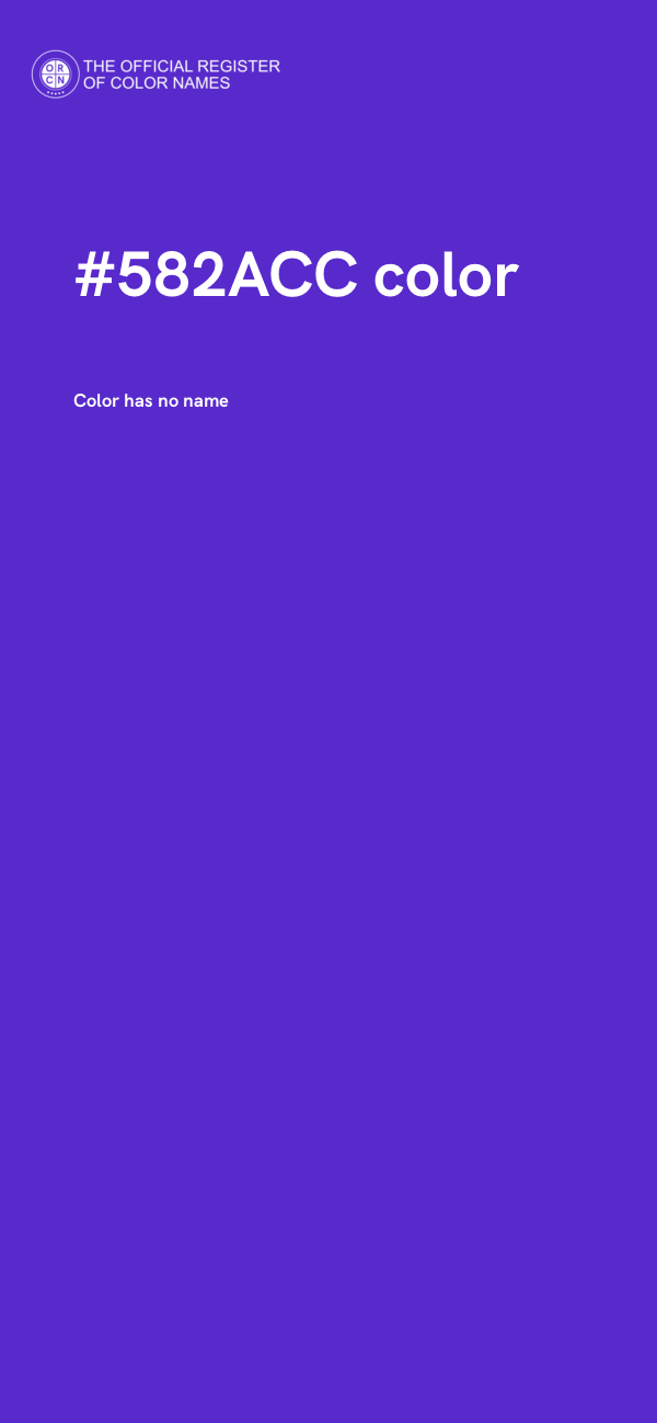 #582ACC color image