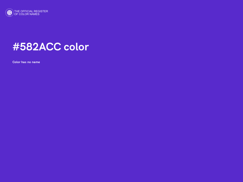 #582ACC color image