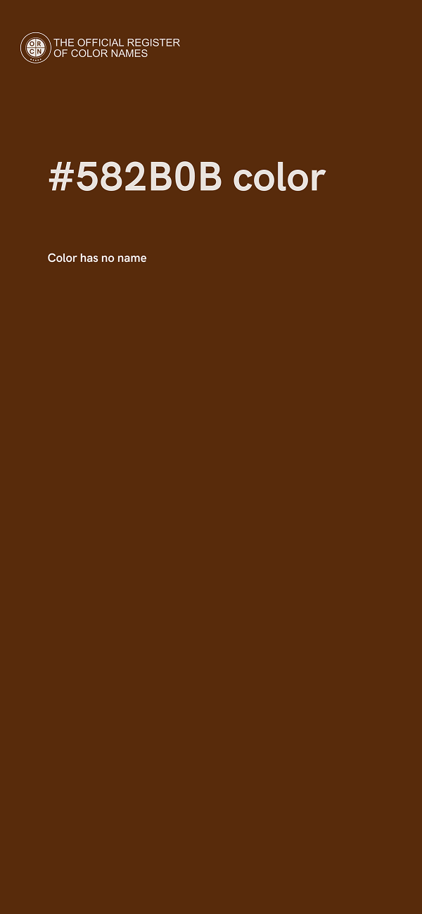 #582B0B color image