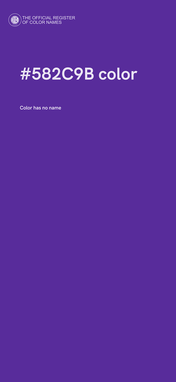 #582C9B color image