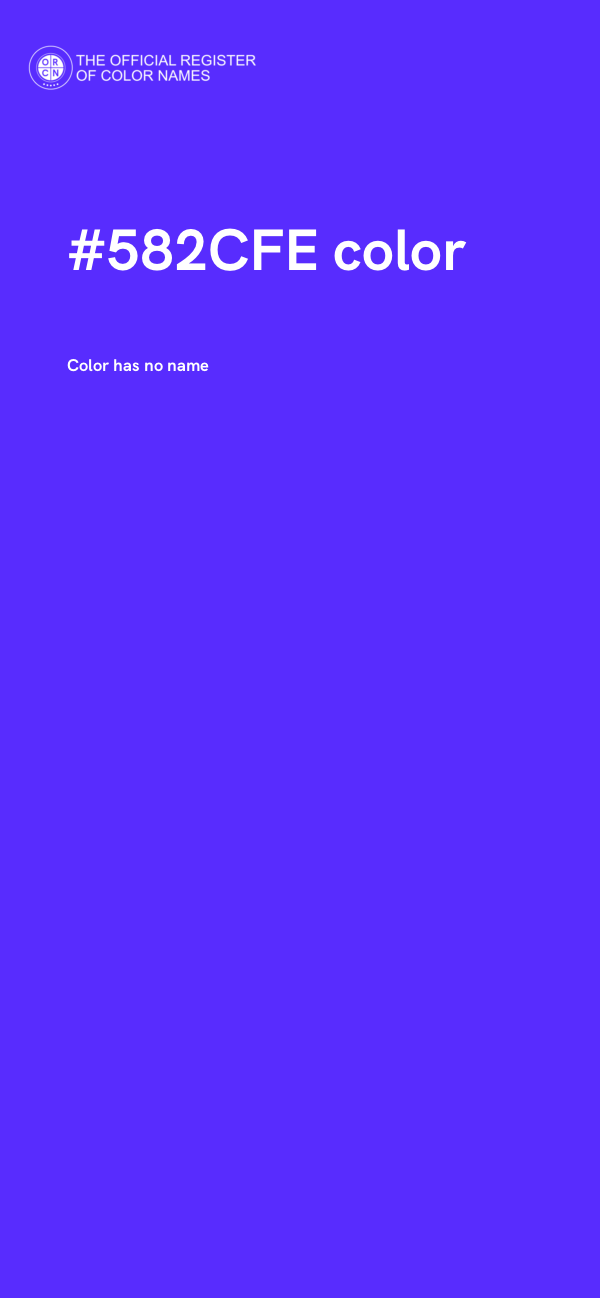 #582CFE color image