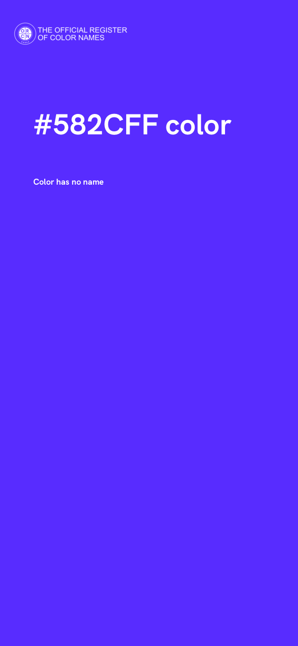 #582CFF color image