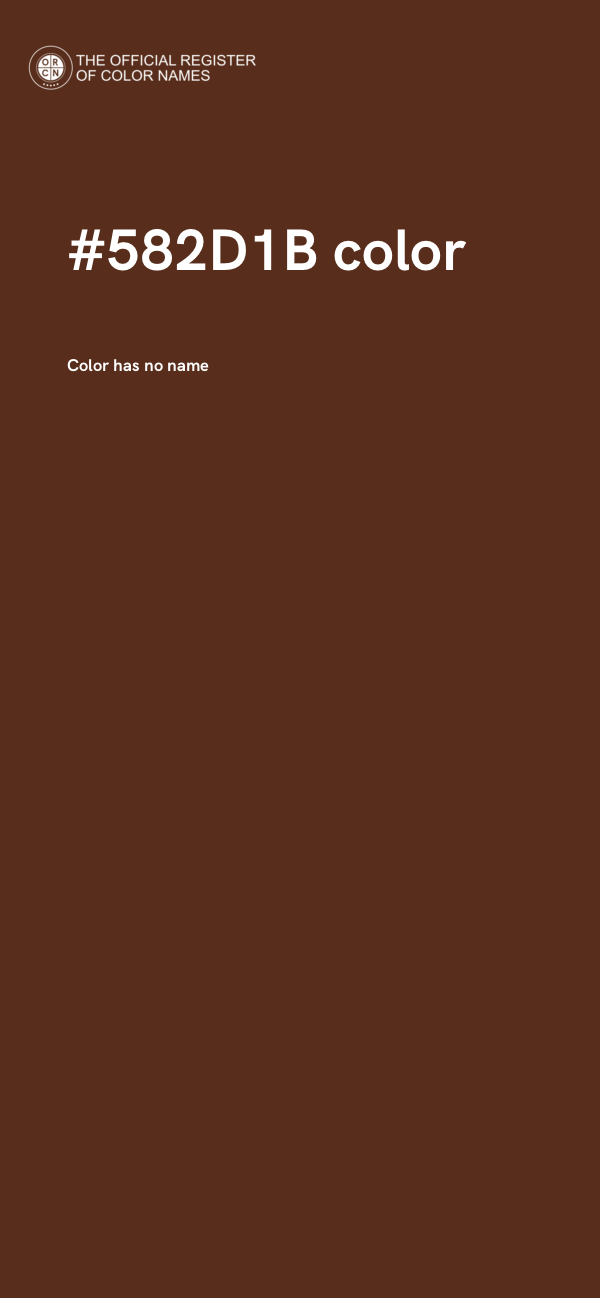 #582D1B color image