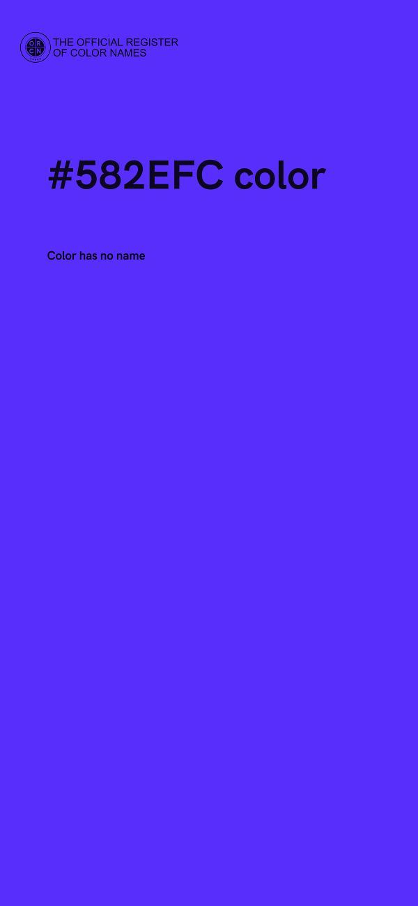 #582EFC color image