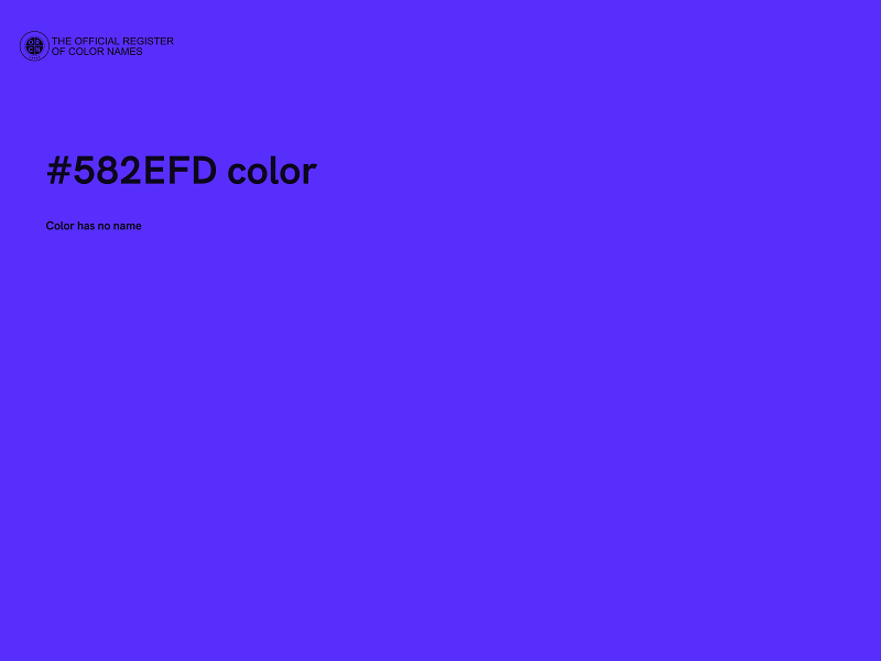 #582EFD color image