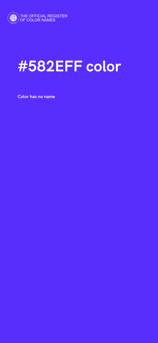 #582EFF color image
