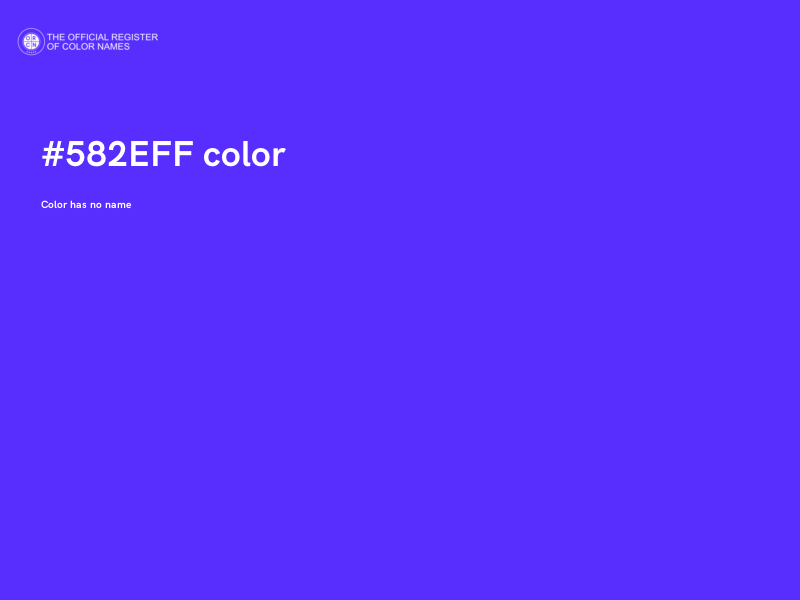 #582EFF color image